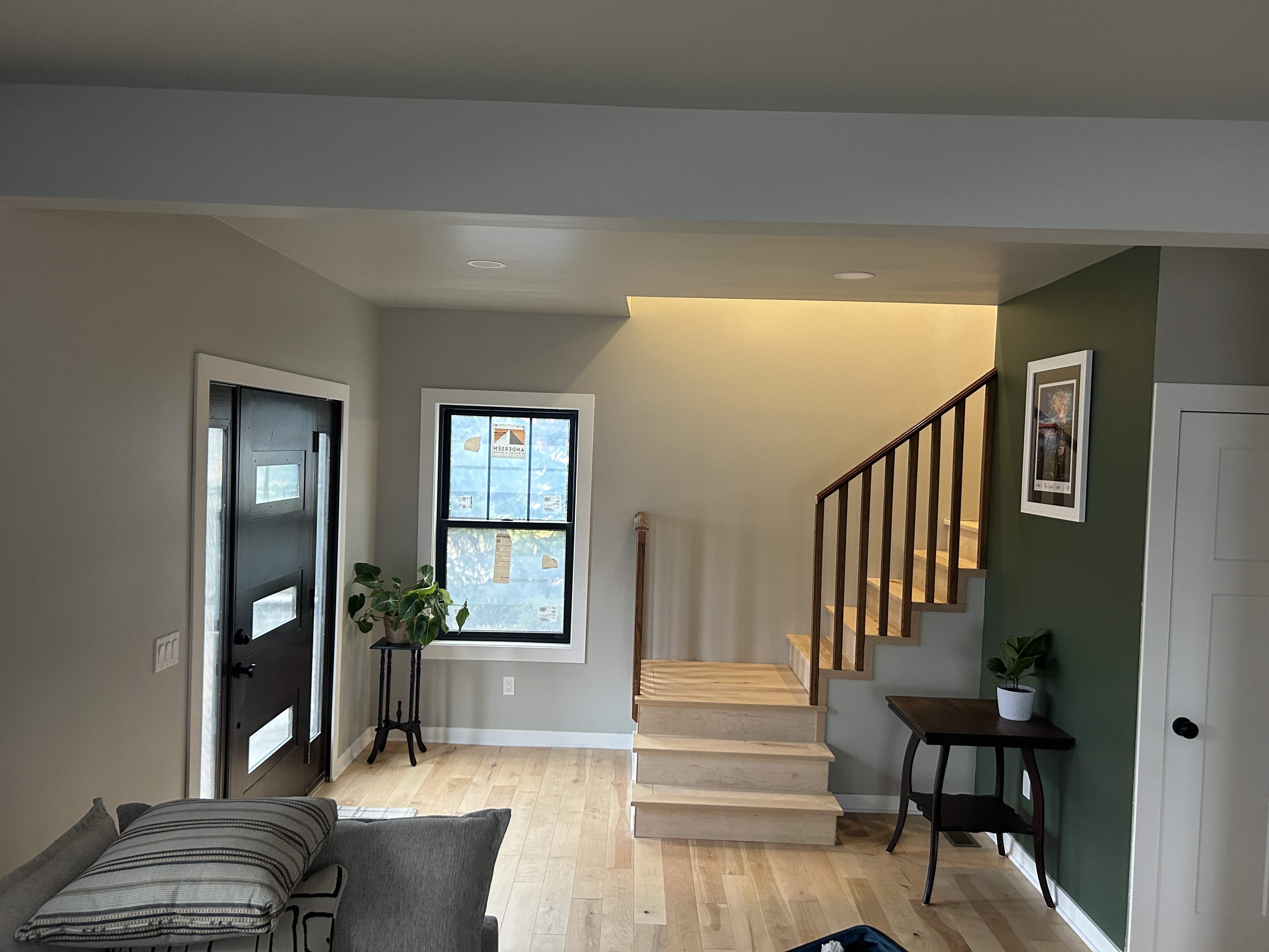 Stairwell and Front Entry